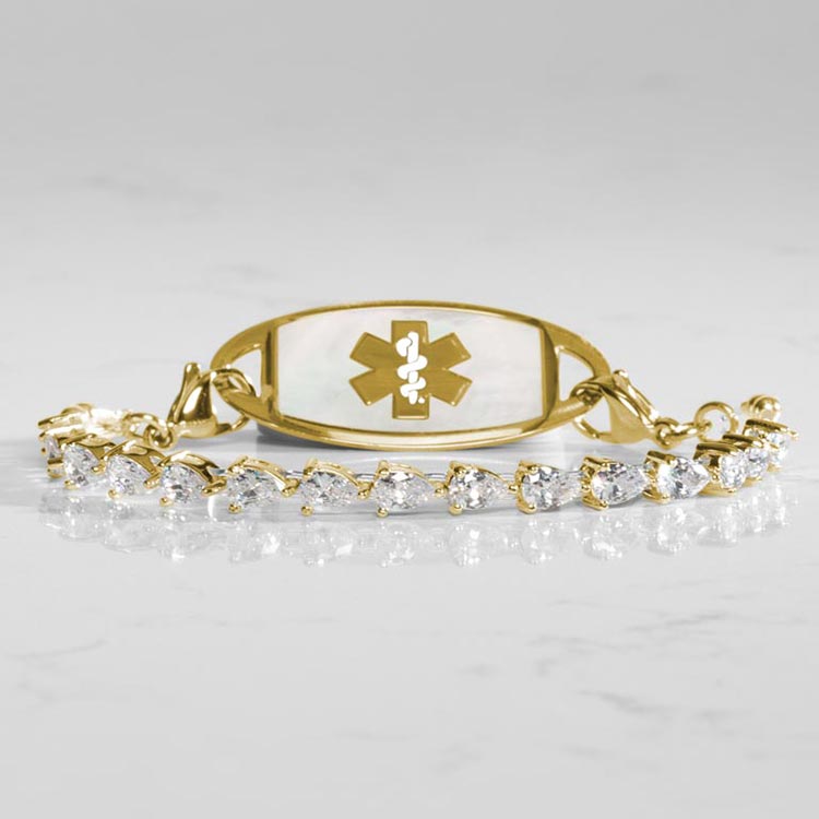 Jackie Stretch Medical ID Bracelet