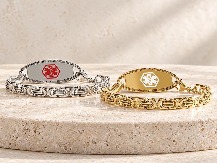 Beckett medical ID bracelet