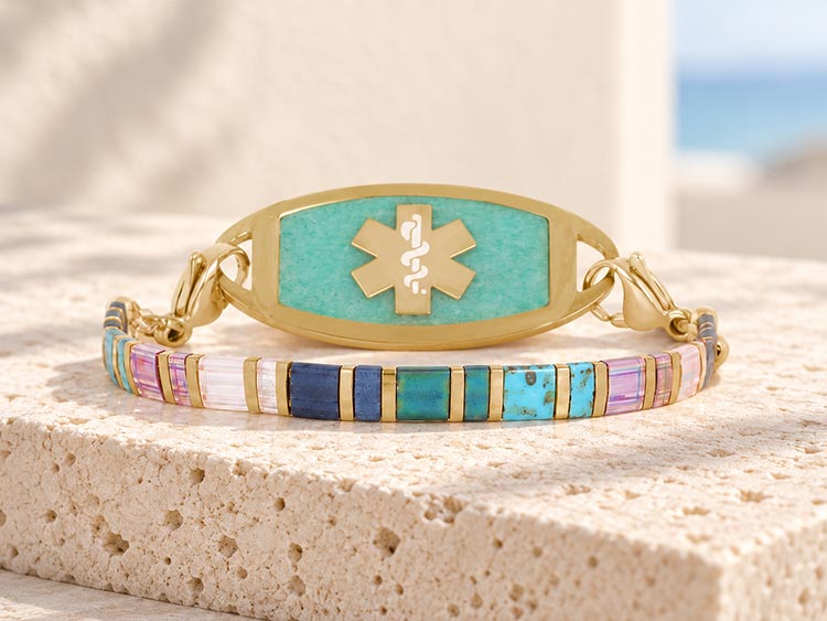 Calypso medical ID bracelet