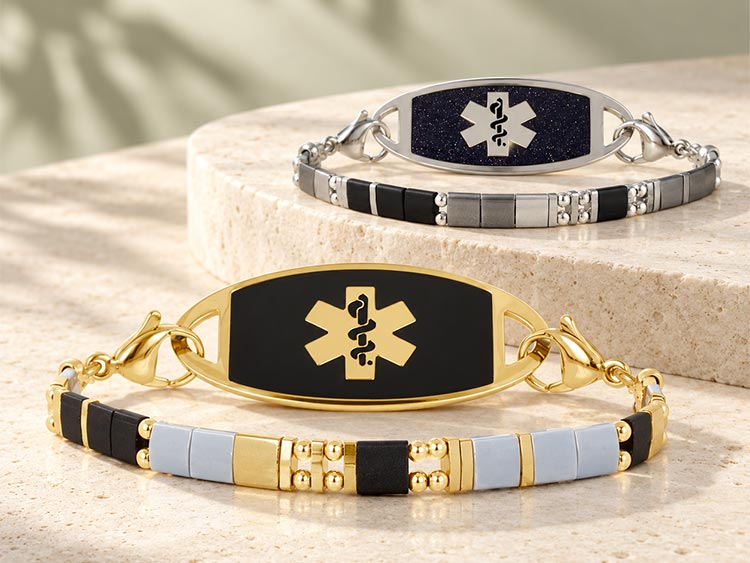 Manhattan medical ID bracelet