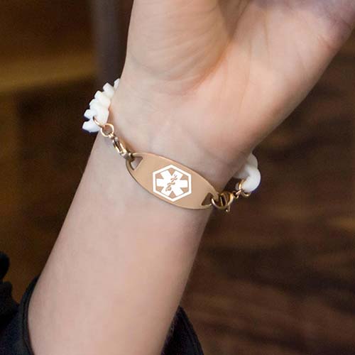 Game, Set, Match Medical ID Bracelet Lauren's Hope