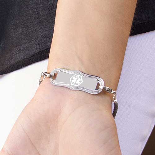 Medical ID Alert Bracelets for Women Lauren's Hope