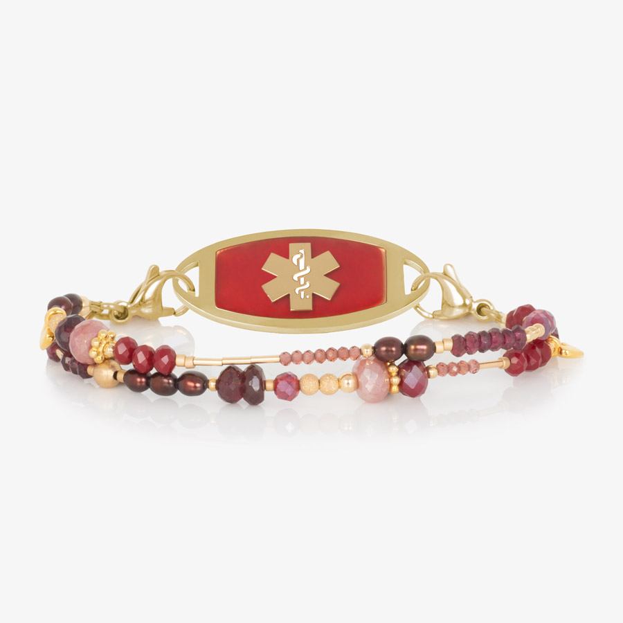 E170_Elora_Ruby_and_Gold_Beade